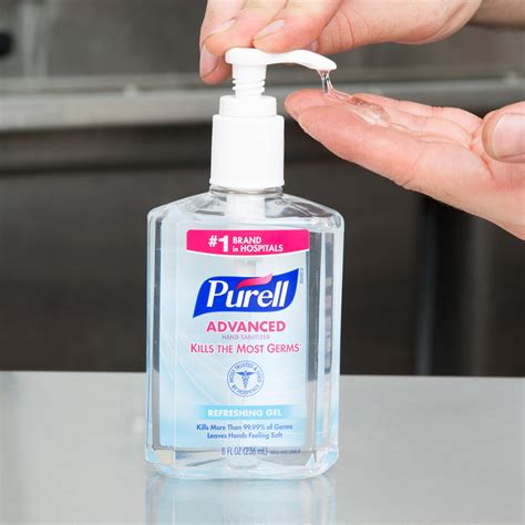 hand sanitizer gel